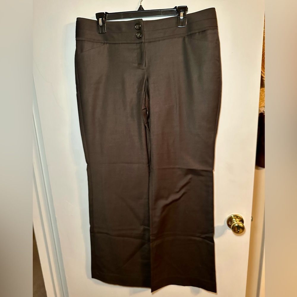 The Limited dark brown Drew Fit dress pants size 12R